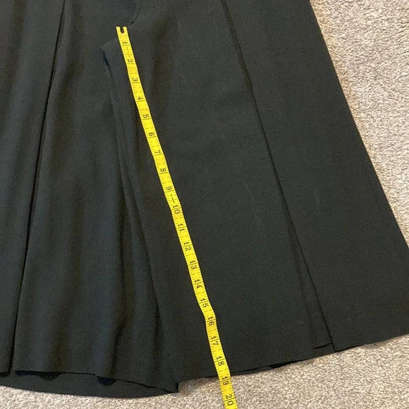 Talbots Petites Black Culottes / Gauchos 2P - Picture 8 of 16